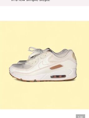 Nike Air Max 90 Twist Summit White & Gum Women’s Sneaker